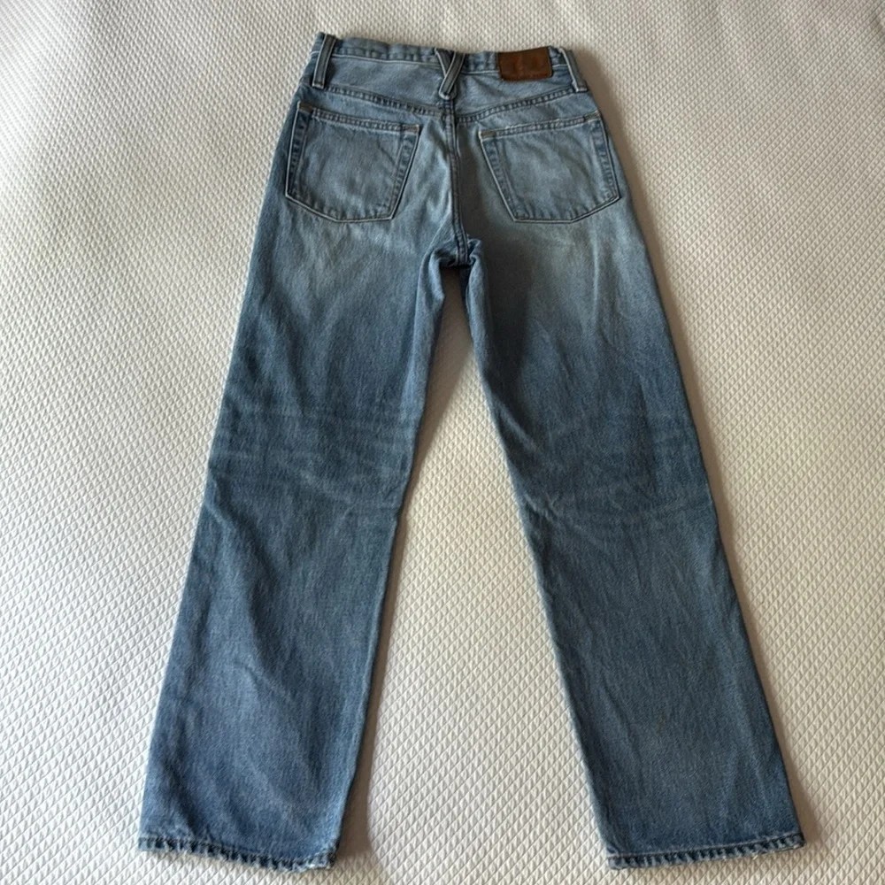 Point Sur‎ for J.Crew Slouchy Boyfriend Light Wash Distressed Jean Size 24